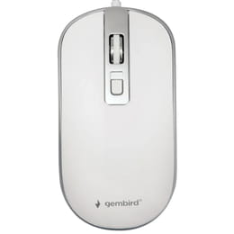 Мышь Gembird MUS-4B-06-WS White/Silver