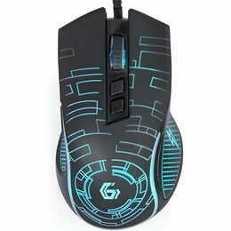 Мышь Gembird MUSG-RGB-01 Black