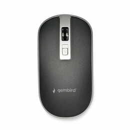 Мышь беспроводная Gembird MUSW-4B-06-BS Black/Silver