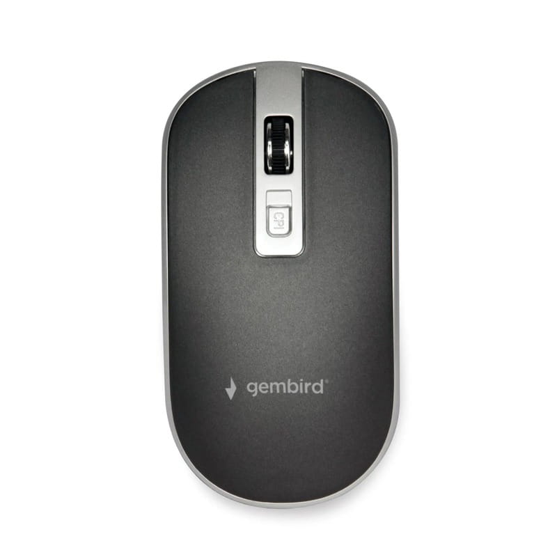 Мышь беспроводная Gembird MUSW-4B-06-BS Black/Silver