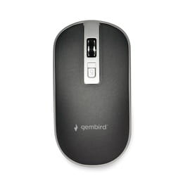 Купить Мышь беспроводная Gembird MUSW-4B-06-BS Black/Silver Мышь беспроводная Gembird MUSW-4B-06-BS Black/Silver