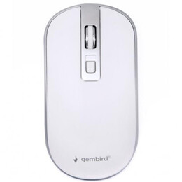 Мышь беспроводная Gembird MUSW-4B-06-WS White/Silver