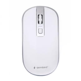 Купити Миша бездротова Gembird MUSW-4B-06-WS White/Silver Миша бездротова Gembird MUSW-4B-06-WS White/Silver
