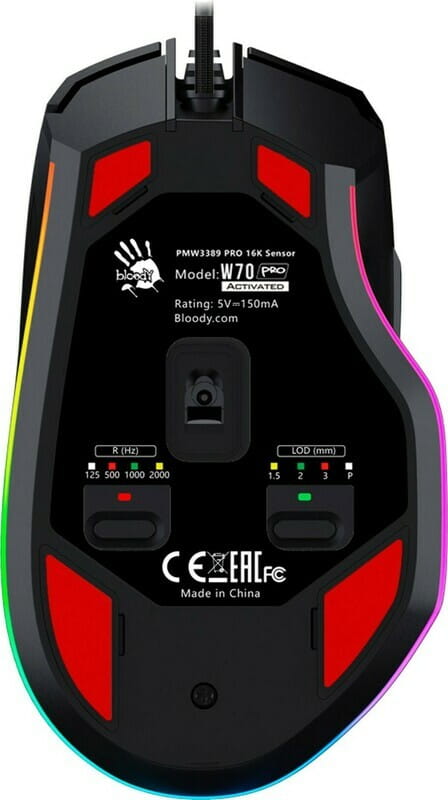 Мышь A4Tech Bloody W70 Pro Stone Black