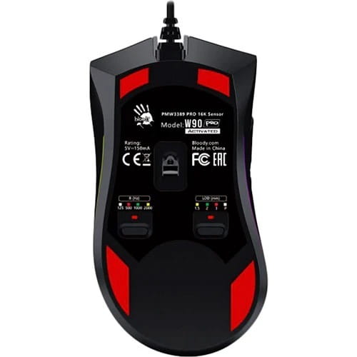 Мышь A4Tech Bloody W90 Pro Stone Black