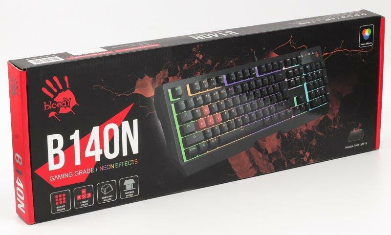 Клавиатура Bloody B140N Black USB