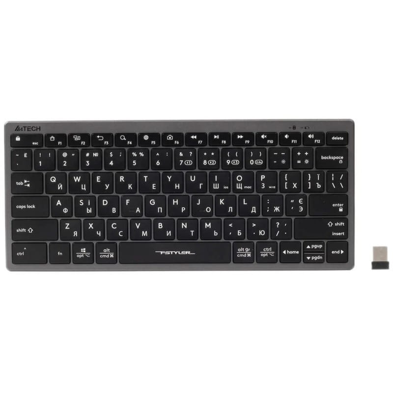 Клавиатура A4Tech Fstyler FBX51C Grey