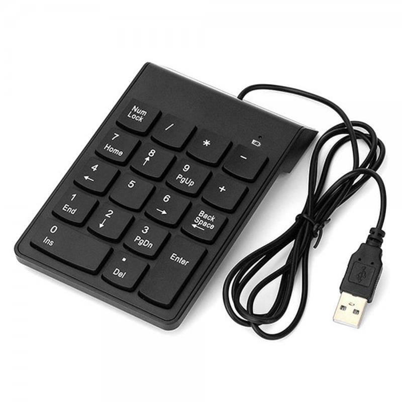 Цифровой клавиатурный блок Gembird KPD-U-03 Black