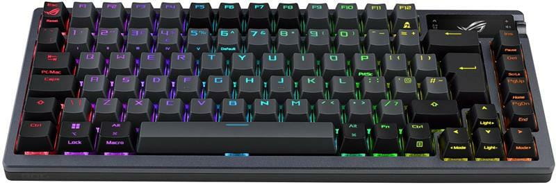 Клавіатура бездротова Asus ROG Azoth RGB WL BT Black (90MP0316-BKUA01)