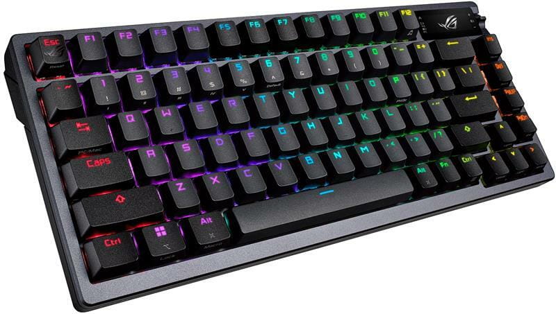 Клавиатура беспроводная Asus ROG Azoth RGB WL BT Black (90MP0316-BKUA01)