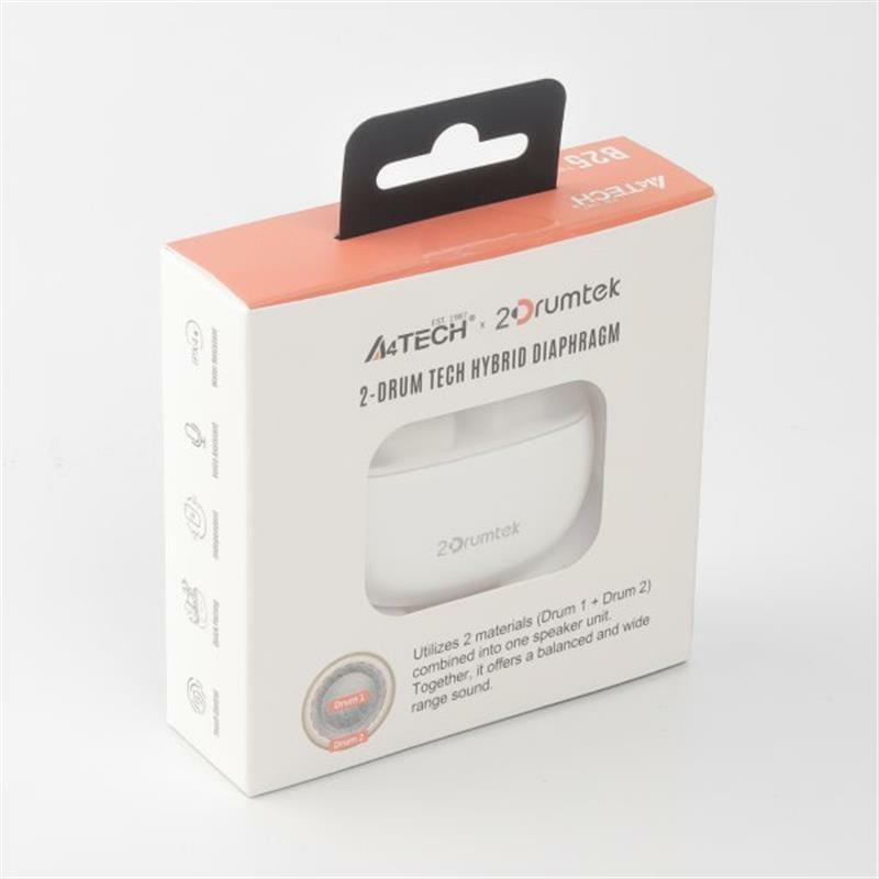 Bluetooth-гарнитура A4Tech B25 Grayish White