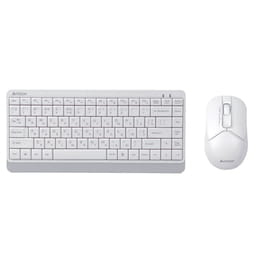 Комплект (клавиатура, мышь) беспроводной A4Tech FG1112 White