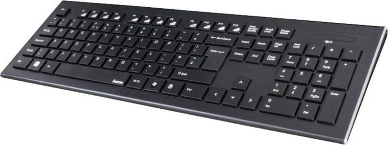 Комплект (клавіатура, мишка) бездротовий Hama Cortino WL Black (89182664)