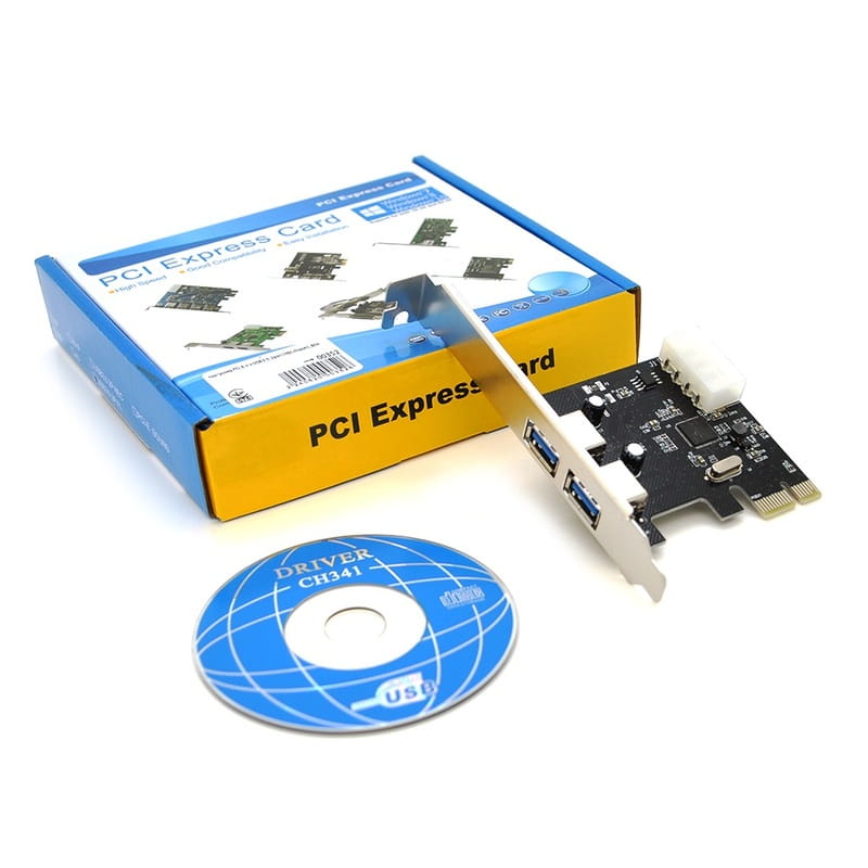 Контролер Voltronic (YT-C-PCI-Е=&gt;2*USB3.0/00352) PCI-Е - USB 3.0, 2port, BOX