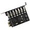 Фото - Контролер Voltronic (YT=C-PCI-Е-7*USB3.0/23146) PCI-Е-USB 3.0, 7 портів, 5Gbps, BOX | click.ua