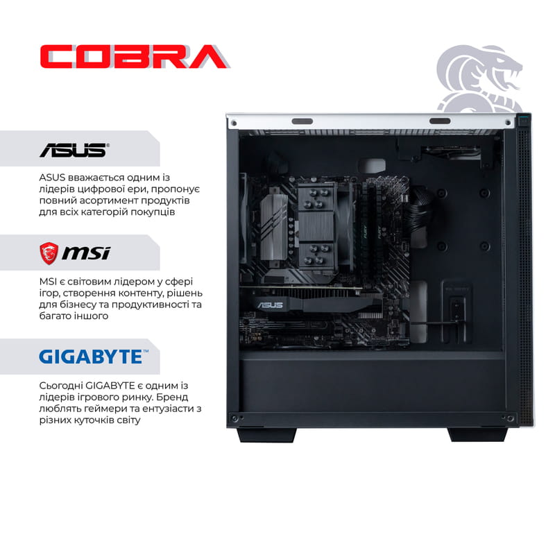 Персональний комп`ютер COBRA Gaming (A36.32.S10.36.A4045)