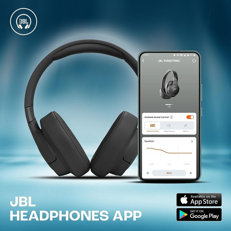 Bluetooth-гарнитура JBL T770NC Black (JBLT770NCBLK)