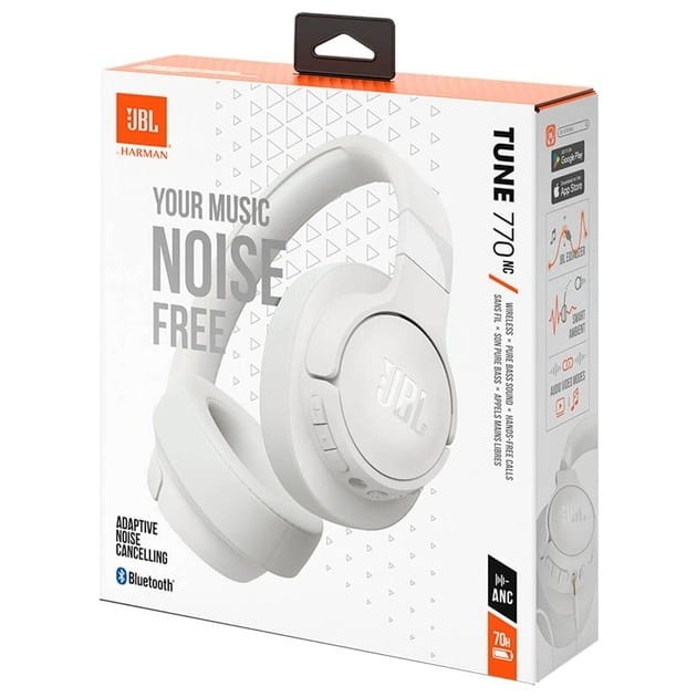 Bluetooth-гарнитура JBL T770NC White (JBLT770NCWHT)