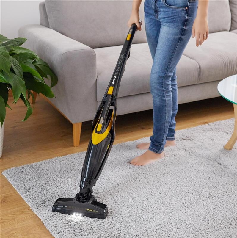 Аккумуляторный пылесос Sencor SVC0741YL-EUE3