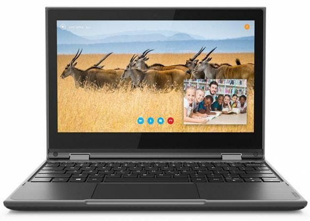 Ноутбук Lenovo 300e CB 2nd Gen (81MB003MMX) Black