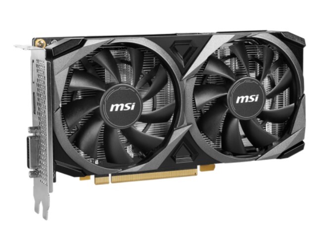Відеокарта GF RTX 3050 8GB GDDR6 Ventus 2X XS MSI (GeForce RTX 3050 VENTUS 2X XS 8G)