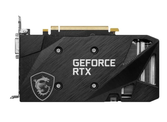 Видеокарта GF RTX 3050 8GB GDDR6 Ventus 2X XS MSI (GeForce RTX 3050 VENTUS 2X XS 8G)