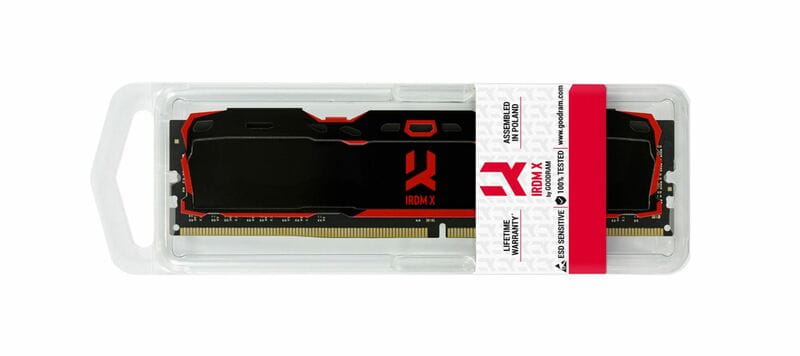 Модуль памяти DDR4 16GB/3200 Goodram Iridium X Black (IR-X3200D464L16A/16G)