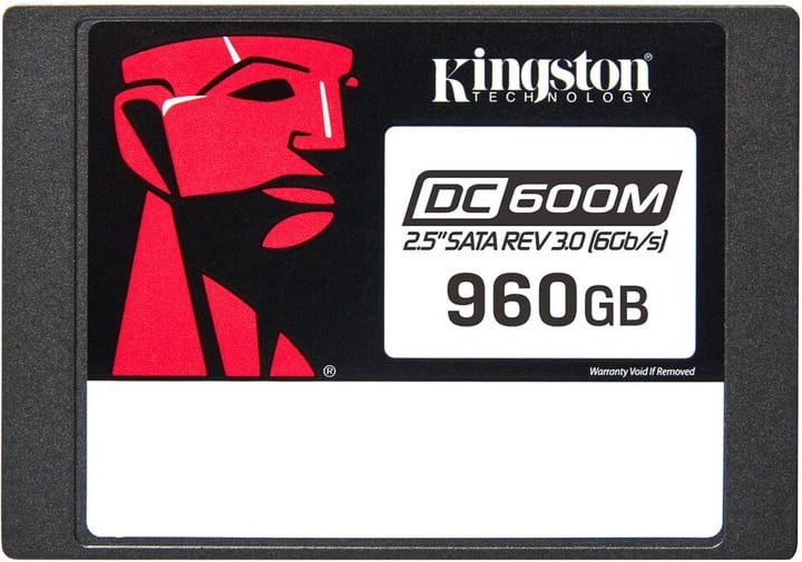 Накопитель SSD  960GB Kingston SSD DC600M 2.5" SATAIII 3D TLC (SEDC600M/960G)