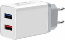Сетевое зарядное устройство XoKo WC-210 (2USB, 2.4A) White (WC-210-WH)