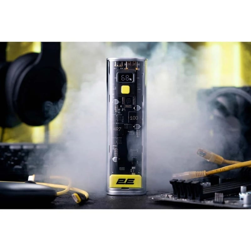 Универсальная мобильная батарея 2E Сrystal 24000mAh 100W (2E-PB7200PD)