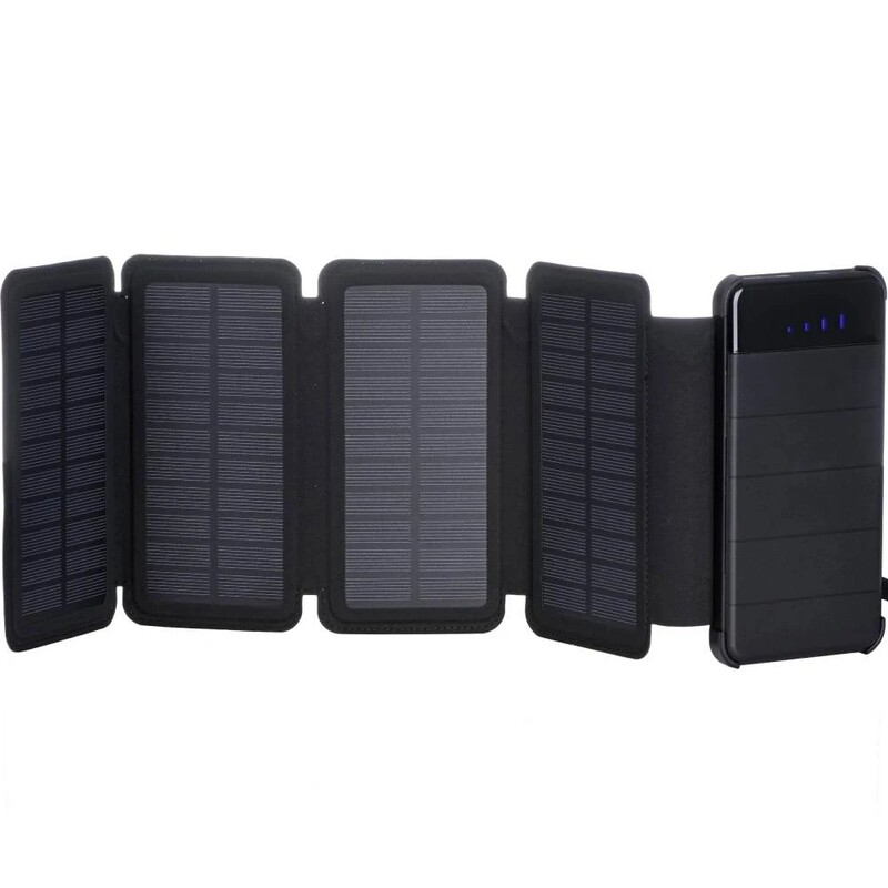 Универсальная мобильная батарея 2E Solar 8000mAh Black (2E-PB814-BLACK)