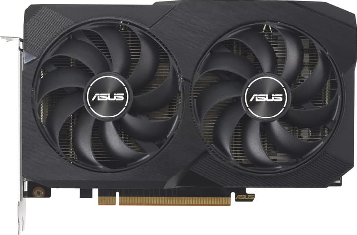 Видеокарта AMD Radeon RX 7600 8GB GDDR6 Dual V2 OC Asus (DUAL-RX7600-O8G-V2)