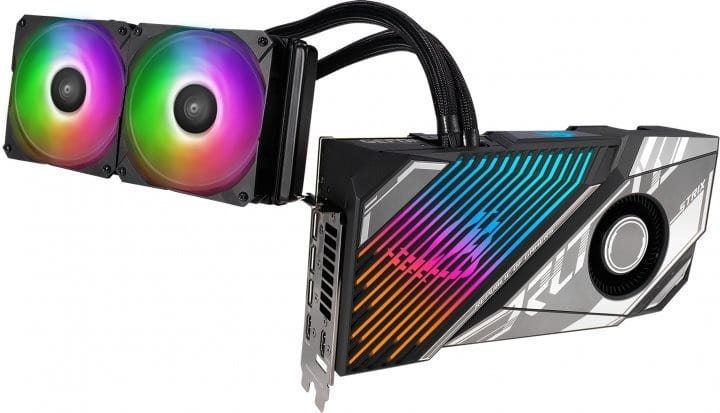 Видеокарта GF RTX 4090 24GB GDDR6X ROG Strix LC Gaming OC Asus (ROG-STRIX-LC-RTX4090-O24G-GAMING)