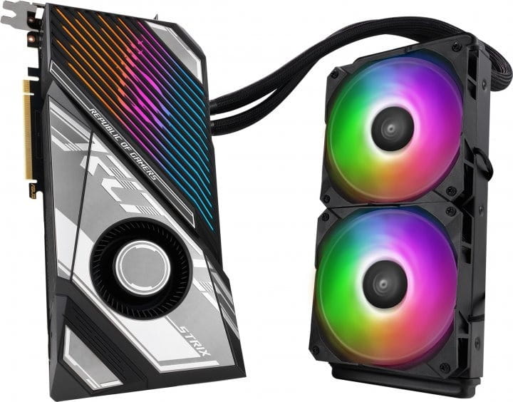 Видеокарта GF RTX 4090 24GB GDDR6X ROG Strix LC Gaming OC Asus (ROG-STRIX-LC-RTX4090-O24G-GAMING)