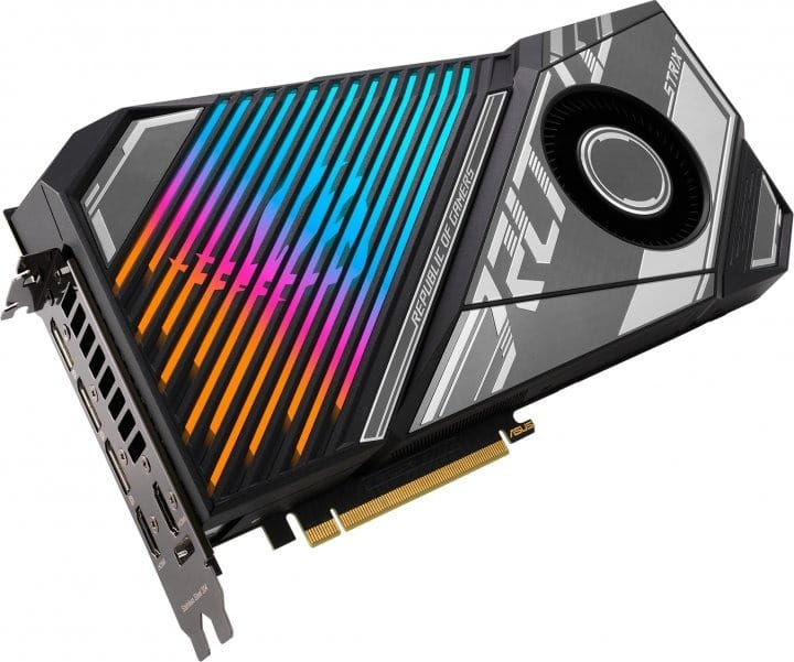 Видеокарта GF RTX 4090 24GB GDDR6X ROG Strix LC Gaming OC Asus (ROG-STRIX-LC-RTX4090-O24G-GAMING)