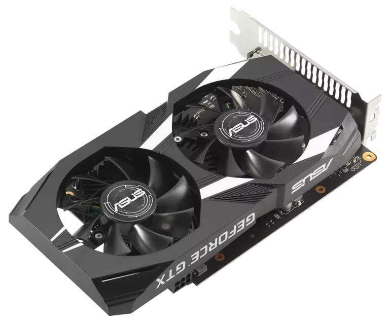 Видеокарта GF GTX 1650 4GB GDDR6 Dual V2 Asus (DUAL-GTX1650-4GD6-P-V2)