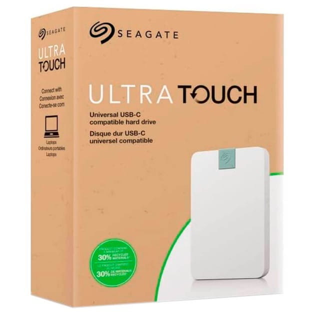 Внешний жесткий диск 2.5" USB 2.0TB Seagate Ultra Touch Cloud White (STMA2000400)