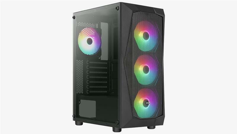 Корпус AeroCool Falcon-G-BK-v2 (ACCM-PV41143.11) Black без БП