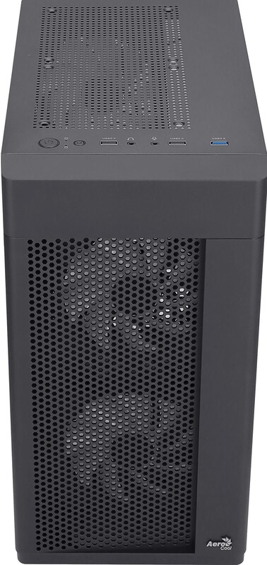 Корпус AeroCool Hexform-G-BK-v2 (ACCX-PV38002.11) Black 500W