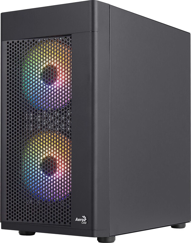 Корпус AeroCool Hexform-G-BK-v2 (ACCX-PV38002.11) Black 500W