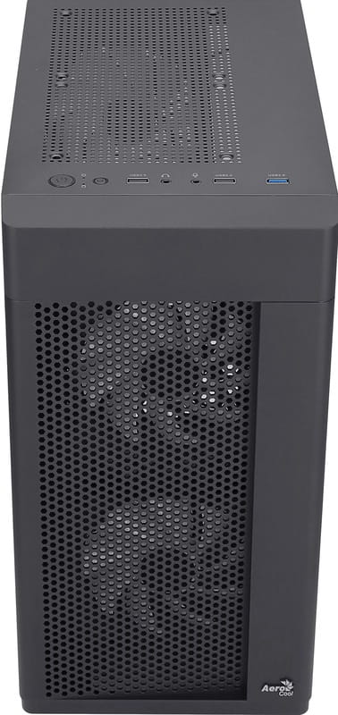 Корпус AeroCool Hexform-G-BK-v2 (ACCX-PV38002.11) Black 500W