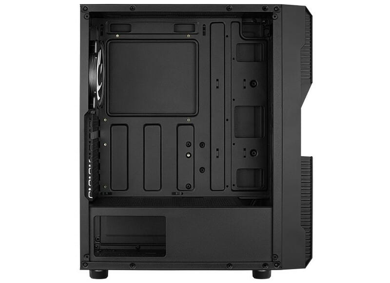 Корпус AeroCool Menace Saturn FRGB-G-BK-v1 (ACCX-PV20000.11) Black + БЖ VX Plus 600 600W