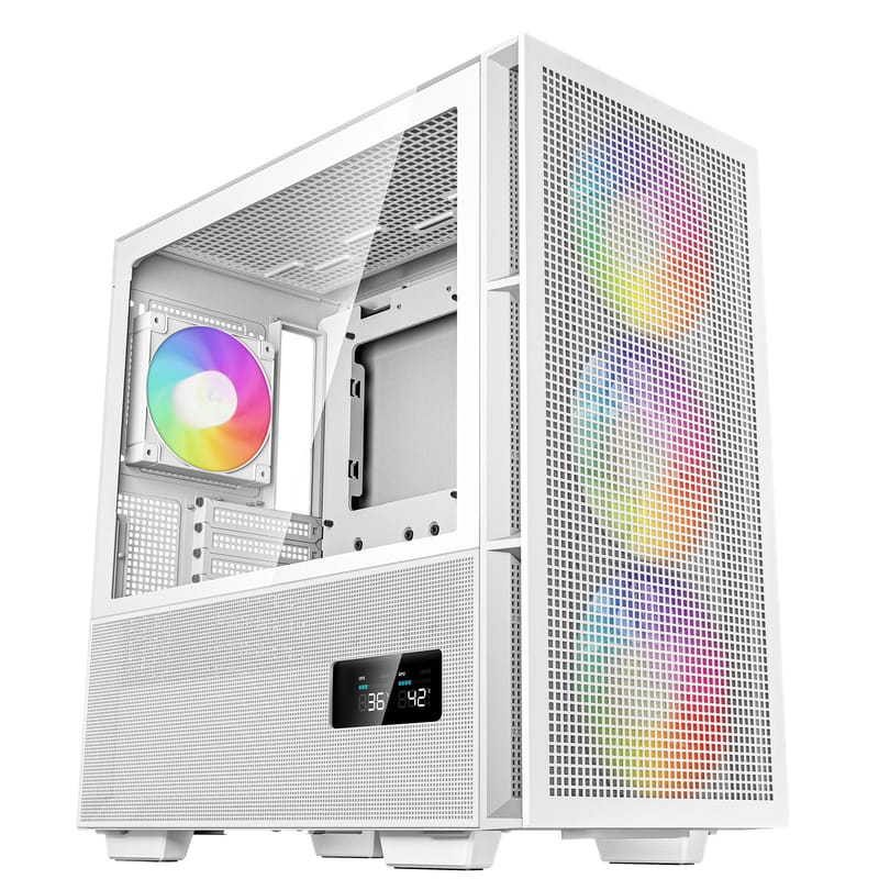 Корпус DeepCool CH560 Digital White (R-CH560-WHAPE4D-G-1) без БП