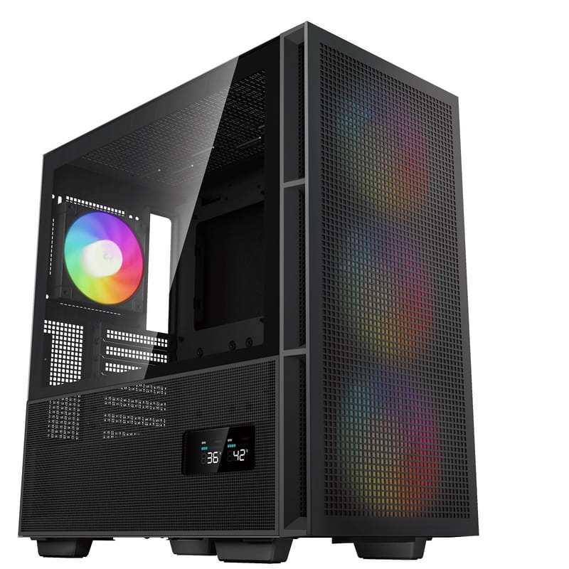 Корпус DeepCool CH560 Digital Black (R-CH560-BKAPE4D-G-1) без БП