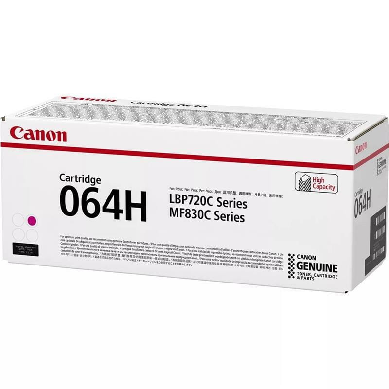 Картридж Canon 064H MF832Cdw/LBP722Cdw Magenta (4934C001)