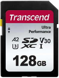 Карта памяти SDXC 128GB UHS-I/U3 Class 10 Transcend 340S R160/W90MB/s 4K (TS128GSDC340S)