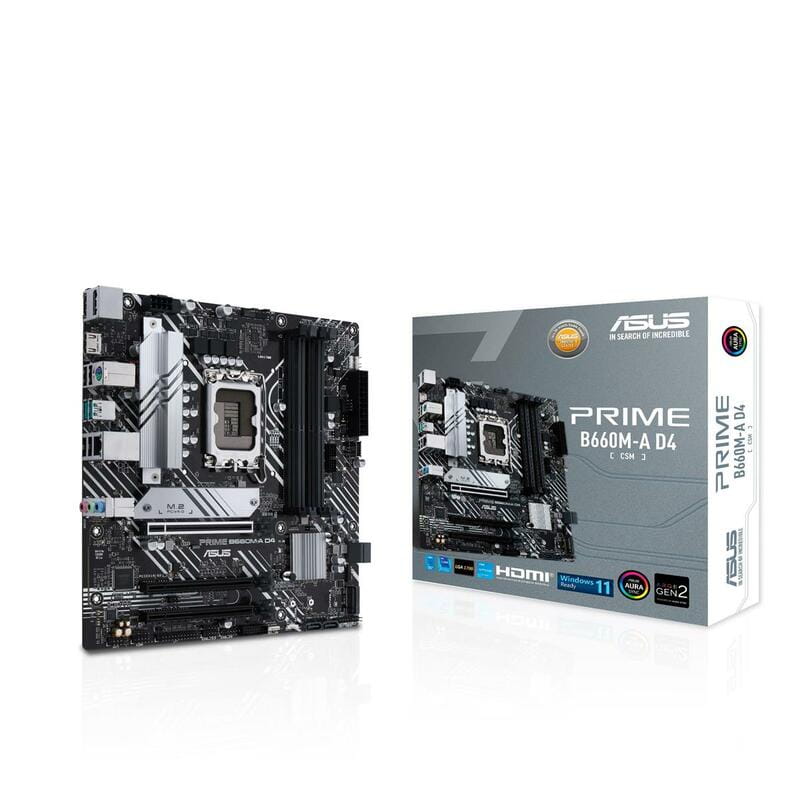 Материнська плата Asus Prime B660M-A D4-CSM Socket 1700