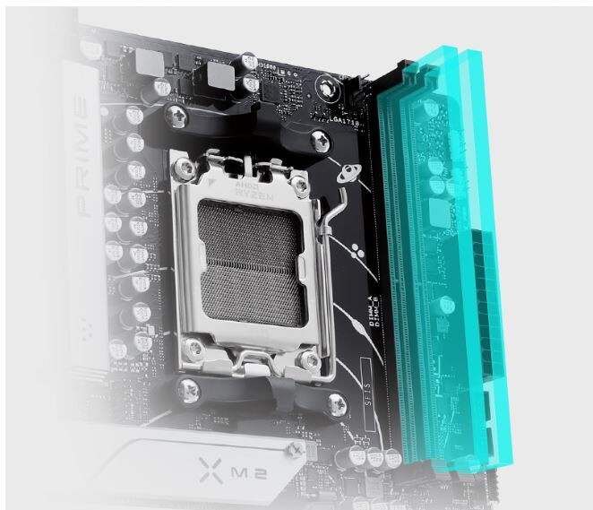 Материнська плата Asus Prime B650M-K Socket AM5