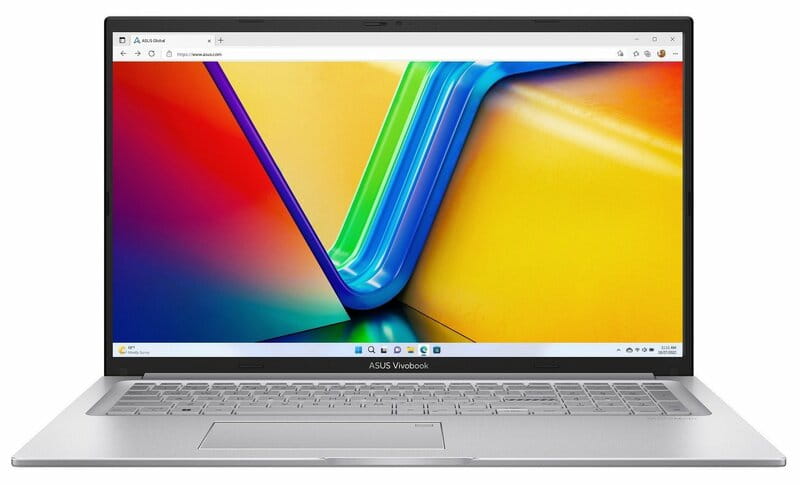 Ноутбук Asus Vivobook 17 X1704VA-AU113 (90NB10V1-M003T0) Cool Silver