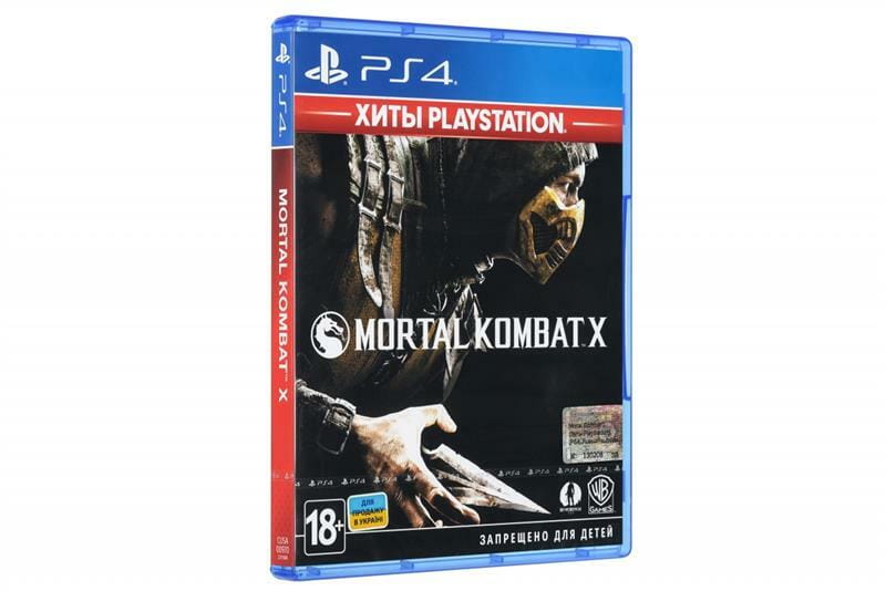 Игра Mortal Kombat X для Sony PlayStation 4, Russian version, Blu-ray (2217088)